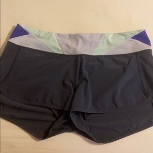 Lululemon speed shorts